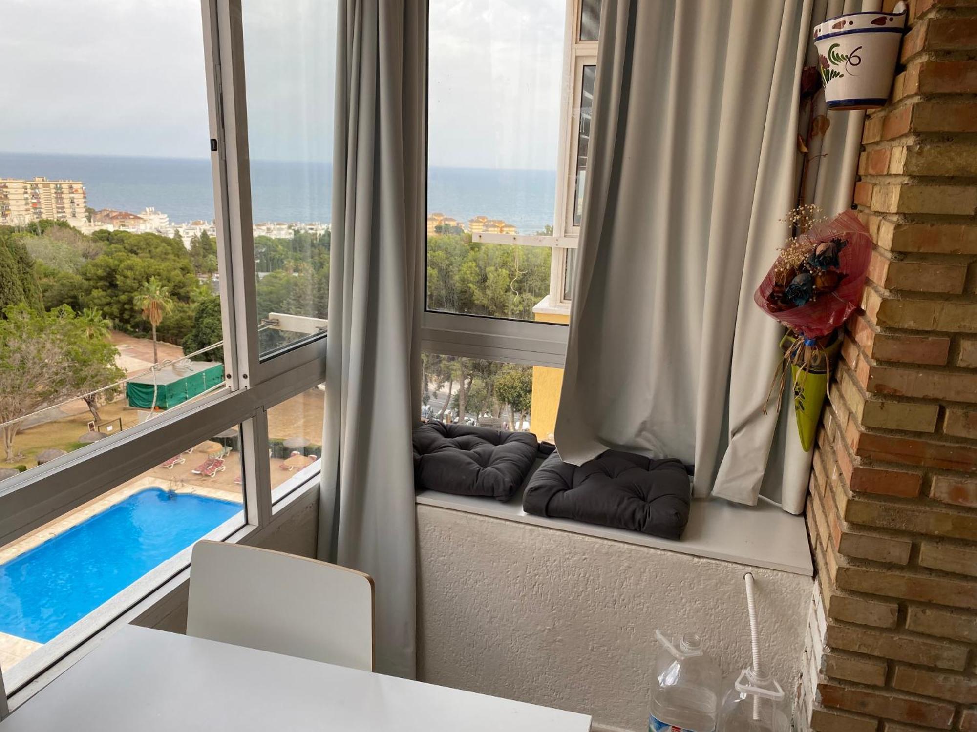 Hercules Estudio Con Vistas Al Mar Apartment เบนัลมาเดนา ภายนอก รูปภาพ